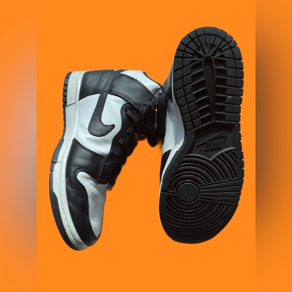 Nike Dunk High Panda (2021) Women’s Sz 9 - DD1869-103 - Picture 7 of 8